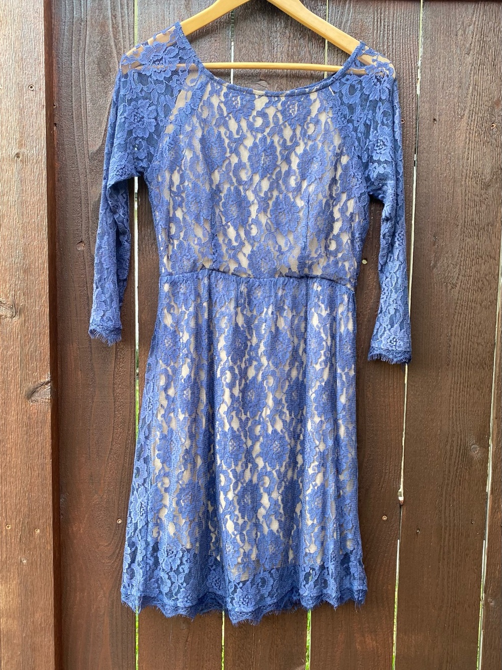 Flying Tomato Periwinkle Lace Dress S Whimsigoth Romantic Grunge Y2K